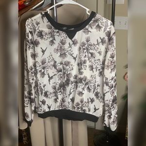 H&M Divided Pullover Sheer Sweater Sz US Women’s 4